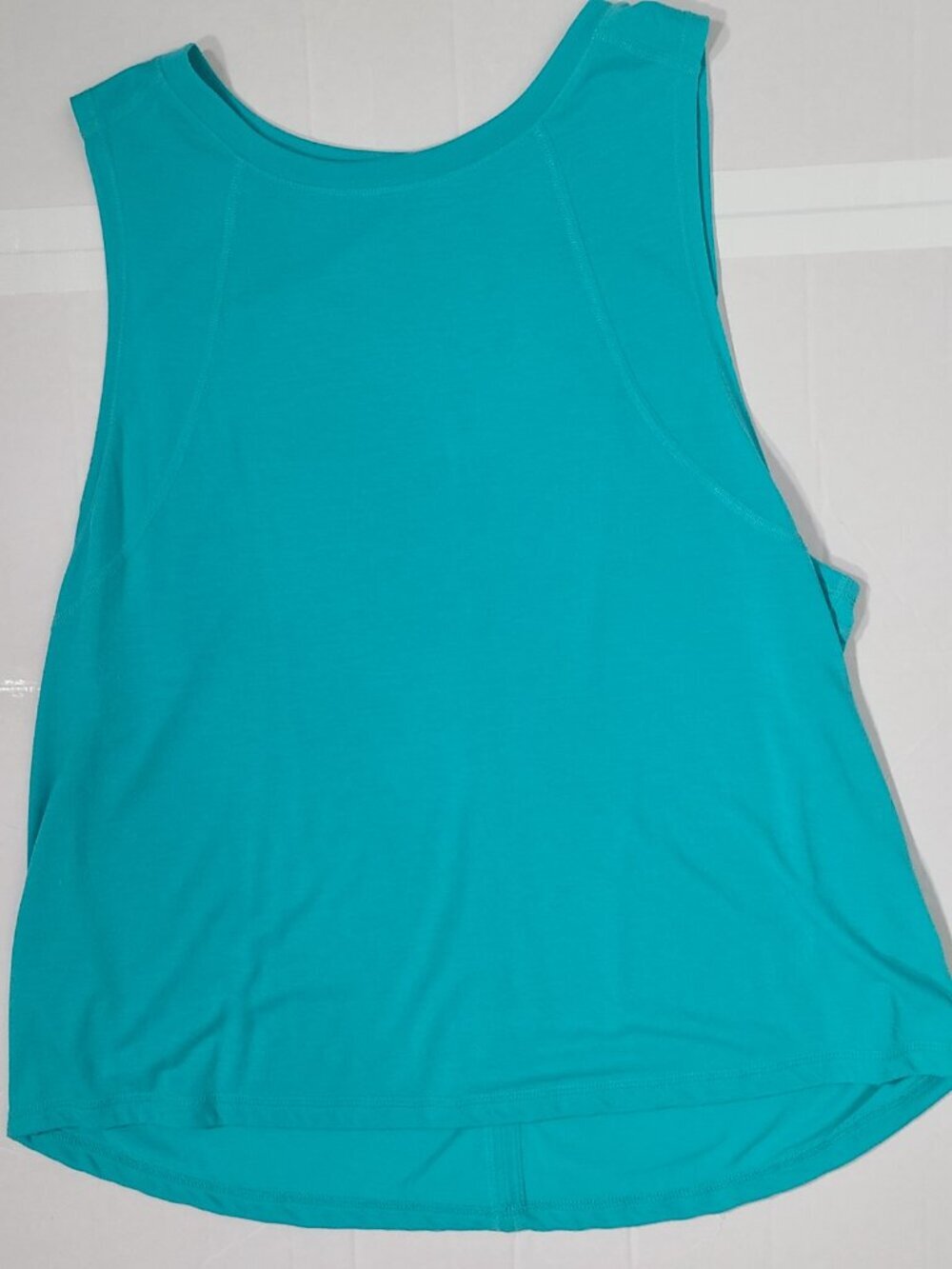 2 Athletic Works Tank Workout Tops Teal & Black XL - Picture 5 of 12